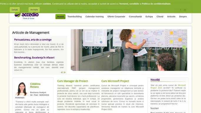 Cursuri acreditate ANC - Curs Manager de Proiect - Accedio.ro