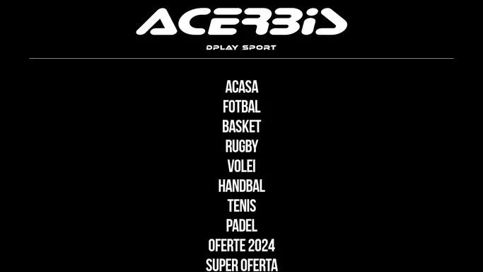 ACERBIS SPORT ROMANIA