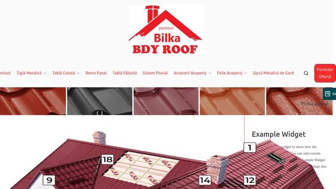 Bdy Roof Distribuitor Bilka Craiova | Sisteme Complete de Acoperisuri | Tigla Metalica | Sisteme Pluviale – Sistem complet de Acoperisuri