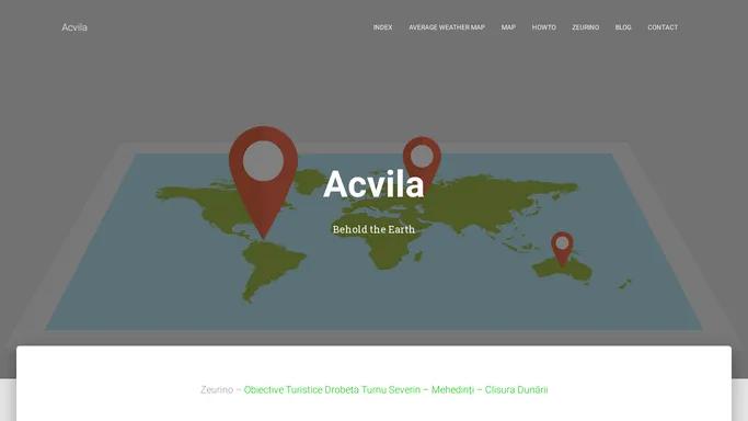Acvila – Behold the Earth