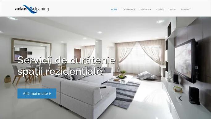 Adan Cleaning, servicii de curatenie profesionala