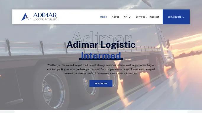 Adimar Logistic – Rail Freight – Road Freight – Storage – International Freight – Packing