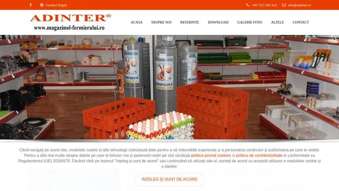 Adinter - Solutii profesionale industrie si agricultura