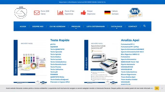 Aparatura si Kit-uri Laborator MACHEREY-NAGEL GmbH & Co