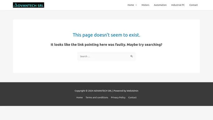 Page not found – ADVANTECH SRL