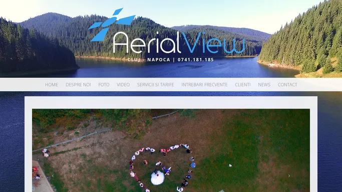 Aerial View - Filmari si fotografii cu drona oriunde in Romania !