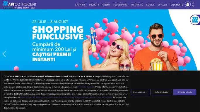 AFI Cotroceni - Cel mai mare mall din Romania