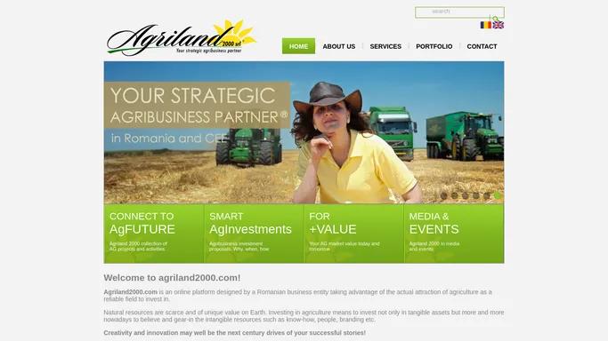 Agriland 2000 S.R.L. - Agribusiness consultancy in Romania and CEE