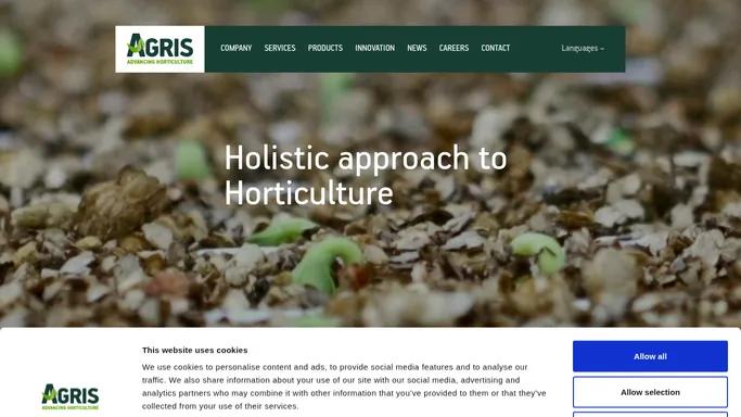 Holistic approach to Horticulture | Agris S.A, seeds, agricultural products