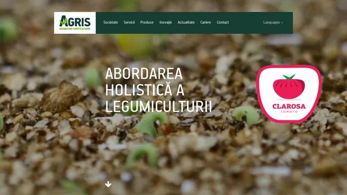 ABORDAREA HOLISTICA A LEGUMICULTURII | Agris S.A, seeds, agricultural products