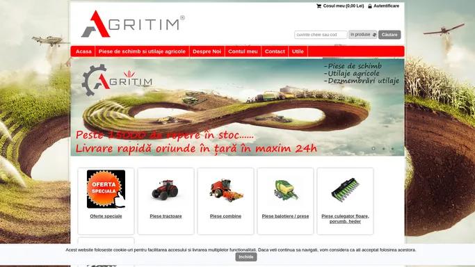 Agritim-Utilaje si piese de schimb pentru utilaje agricole - Agritim