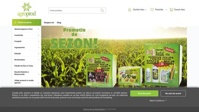 Agro-Prod.ro - Furnizor de produse pentru agricultura