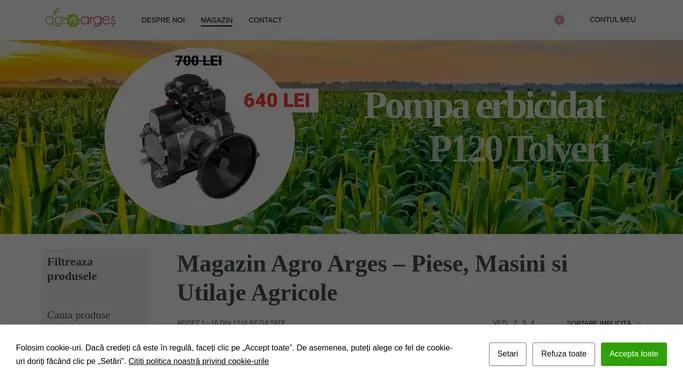 Agro Arges - Magazin Piese, Masini si Utilaje Agricole