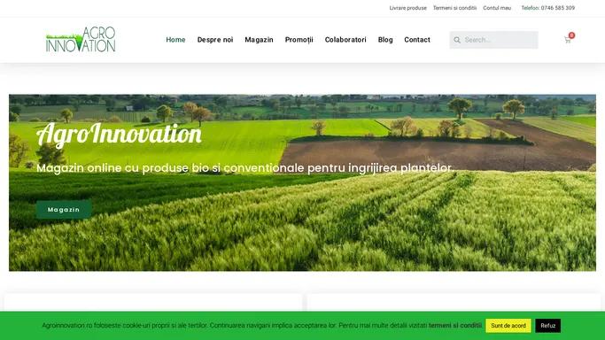 Pesticide si Ingrasaminte Bio - AgroInnovation - Rich Soil Bio