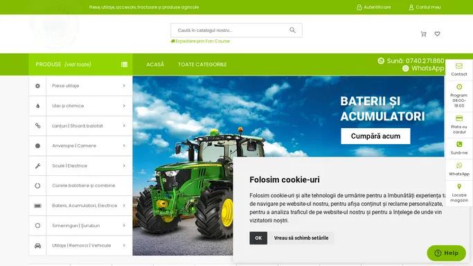 Agrotrac.ro - Piese, utilaje si produse agricole