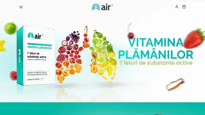 Air7- Vitamina plamanilor
