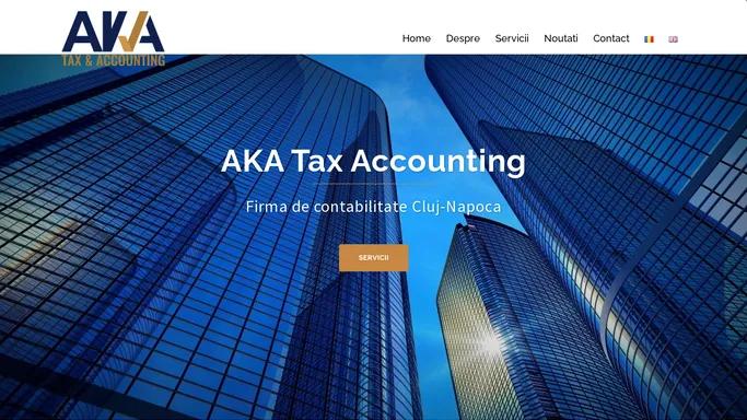 Firma Contabilitate Cluj - Expert Contabil Cluj Napoca - AKA Tax Accounting