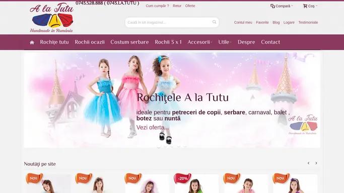 Rochite tutu copii | Rochite printese | Rochite serbare | Rochite de ocazie | A LA TUTU