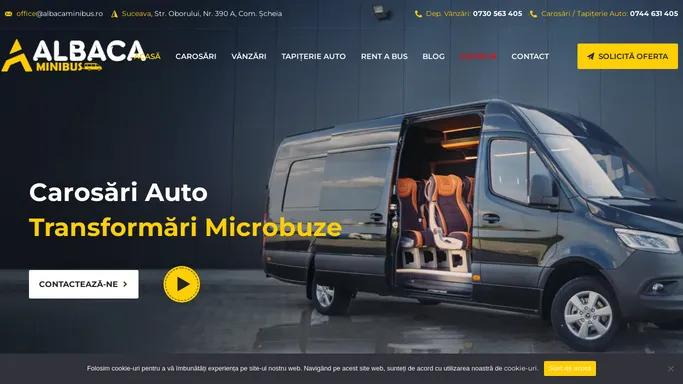 Carosari Auto | Transformari Microbuze - Albaca Minibus