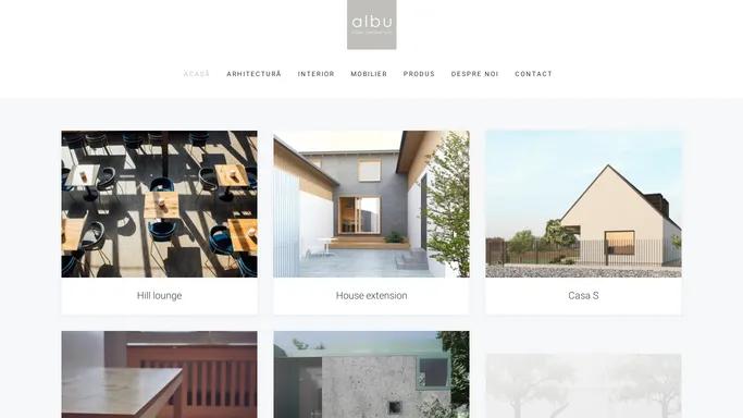 Albu – Birou de arhitectura