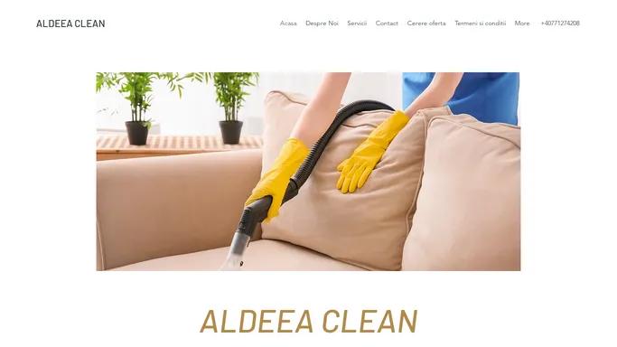 Servicii Curatenie Ploiesti si Buzau| ALDEEA CLEAN