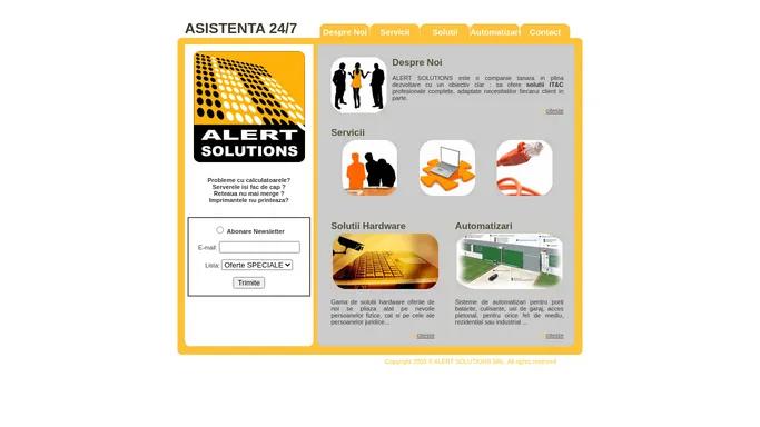 www.ALERTSOLUTIONS.ro - Solutiile de care ai nevoie