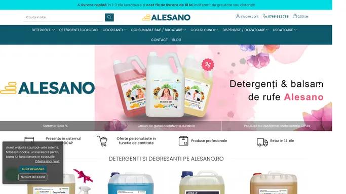 Furnizor de detergenti profesionali ✔️ Alesano