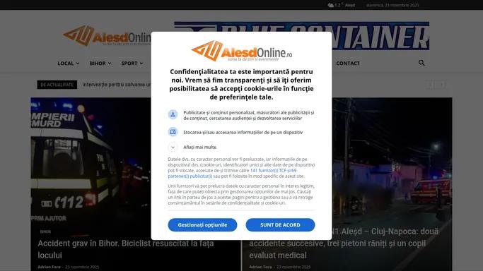 AlesdOnline - Sursa ta de stiri si evenimente din Alesd si Bihor