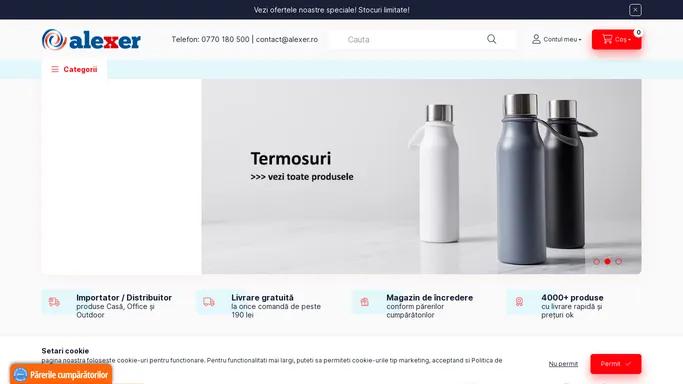 AleXer - Produse pentru Casa, Office si Outdoor - AleXer