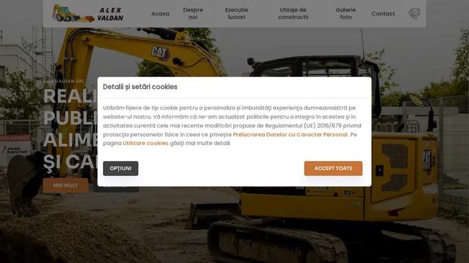 Servicii de alimentare cu apa, canalizare si refulare Galati, Lucrari refacere sistem rutier Galati, deszapezire Galati, Lucrarii de compactare cu buldoexcavator Galati, lucrari amenajare teren Galati, servicii transport basculanta Galati | executam sisteme publice de alimentare cu apa si canalizare Galati, retele de alimentare cu apa potabila Galati, canalizare apa Galati, reparatii drumuri Galati, demolari Galati, excavatii Galati, sapaturi generale Galati, execut santuri Galati, execut diguri Galati, transport moloz, agregate, pamant vegetal si de umplutura, Transporturi de agregate Galati, Decopertari de drumuri Galati