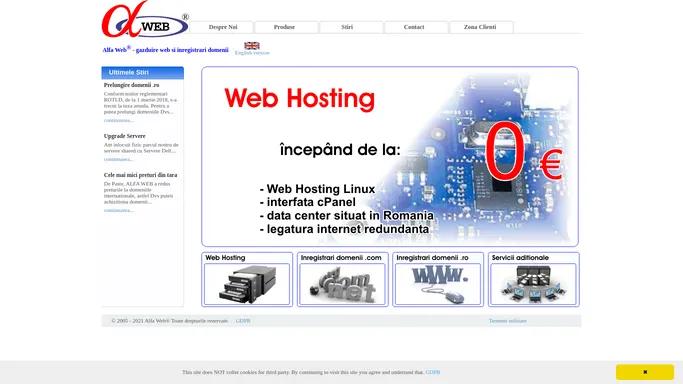 Web hosting and domain register