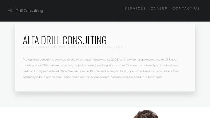 Alfa Drill Consulting | Oil & Gas Business Solutions