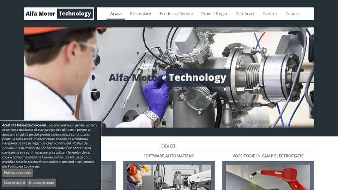 Inginerie industriala | Software automatizari | Vopsitorie in camp electrostatic | Alfa Motor Technology