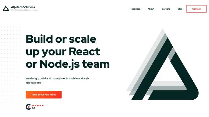 Algotech Solutions: React and Node.js experts