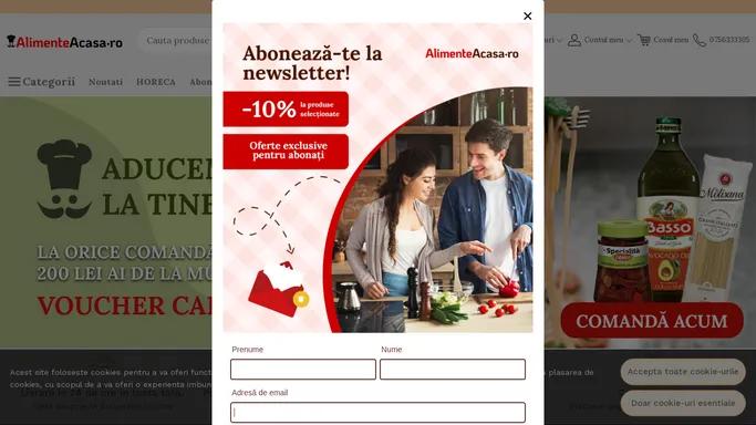 Magazin Online de Produse Gourmet | Alimenteacasa.ro