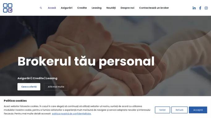 Broker de asigurari, credite, leasing - ALL4ALL | Brokerul tau personal