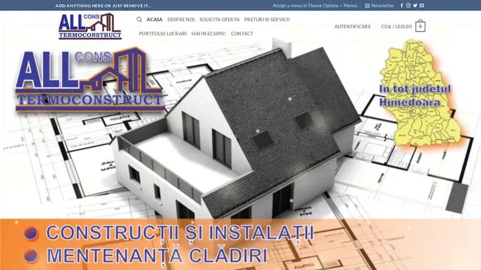 ALL CONS TERMOCONSTRUCT SRL – Nici o lucrare nu e prea mica