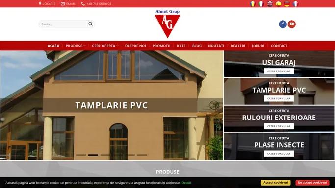 Almet Grup | Tamplarie PVC si aluminiu IASI - Almet Grup