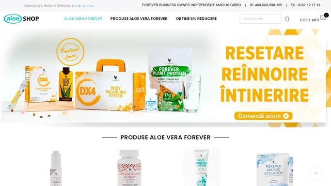 Aloe Vera Forever | Produse originale Forever Living Products | Aloeshop.ro