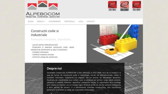 Constructii civile si industriale ALPEBOCOM Brasov