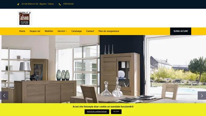 ALSON – Mobilier din lemn masiv