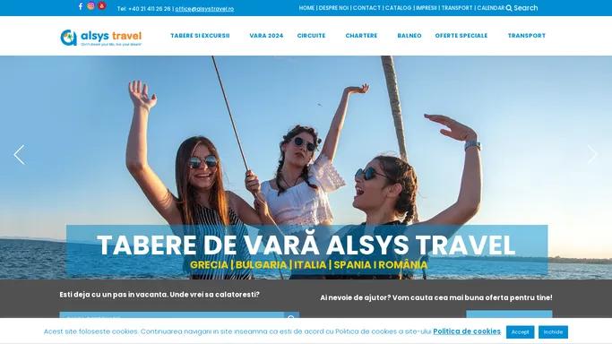 Agentie de turism Alsys Travel. Vacanta pentru intreaga familie.