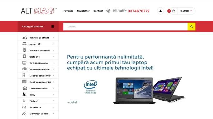 AltMag | Produse IT&C, electronice si electrocasnice.