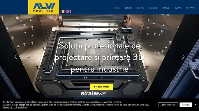 Alvi Technik | Printrare 3D | Strunjire CNC | Frezare CNC | Prelucrari mecanice | Cluj-Napoca