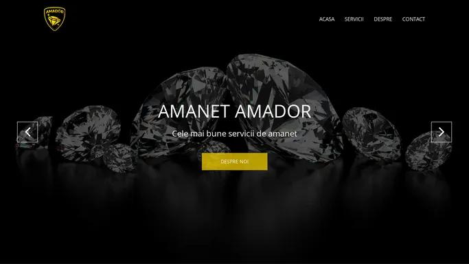 Amanet Amador: Amanet Aur, Auto, Electronice