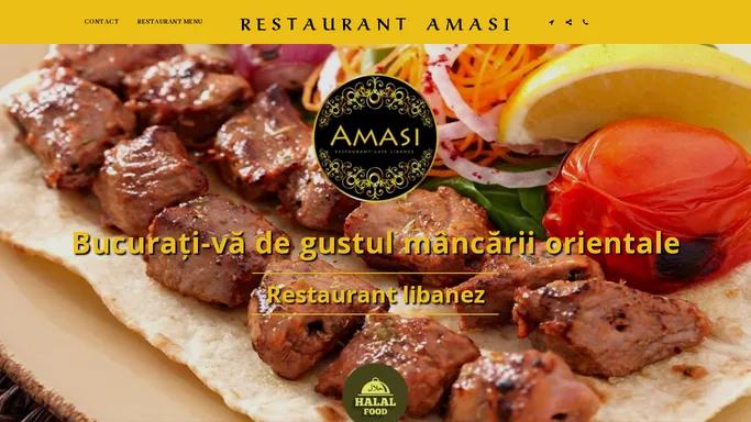 RESTAURANT AMASI - Bucurati-va de gustul mancarii orientale