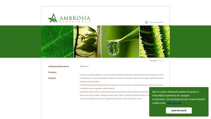 Ambrosia Bioscience