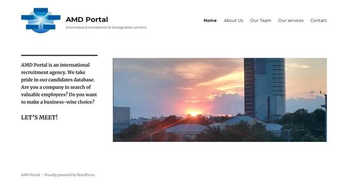 AMD Portal – International recruitment & Immigration services