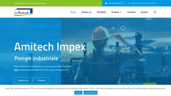 Amitech Impex - Echipamente industriale de pompare