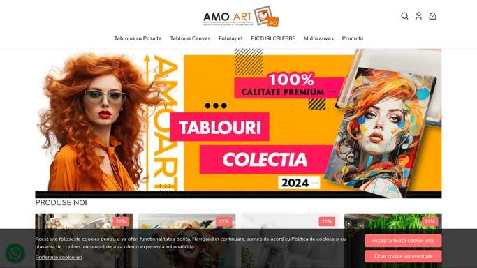 Amoart.ro | E-brand Development Srl - Tablouri Canvas XXL, Fototapete 3D